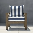 thumbnail image 2 of Cabana Stripe Blue & White Deep Seating Cushion Set, 2 of 8