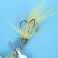 thumbnail image 4 of 3X Long Casting Spinner Bait Fishing Lure Double Tail Propeller Trout Carp Catfish Artificial Ice Fishing Lures 10g, 4 of 7