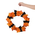 thumbnail image 1 of Guirnalda de puerta delantera de Halloween de 16 pulgadas Guirnalda colgante Guirnalda de murciélago Abody L, 1 of 7