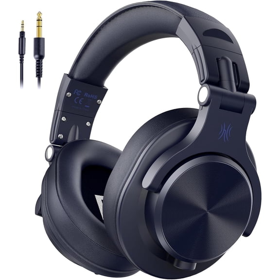 Audífonos OneOdio Over Ear A71 Hi-Res estudio Con Cable 3.5 mm Azul