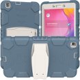 thumbnail image 3 of XYX Case for Samsung Galaxy Tab A 8.0 inch (SM-T290/SM-T295), Dual Layer Slim Heavy Shockproof Rugged Protective Cover Case with Kickstand (Cornflower Blue), 3 of 7
