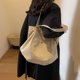 thumbnail image 4 of Bolso de mano de pana para mujer, bolso de hombro grande informal, bolso Hobo, bolso de viaje, 4 of 6