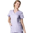 thumbnail image 1 of Maevn Haut de Blouse Médicale à Col en V avec Poche pour Femmes, Lavande, TTP, 1 of 2