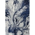 thumbnail image 1 of HomeRoots 353057 Tapis en Polypropylène Bleu 6 Pi 7 Po x 9 Pi 6 Po, 1 of 1