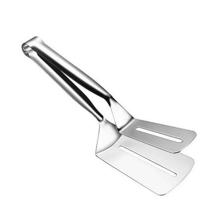 

Bigstone Stainless Steel Fried Fish Steak Clip Food Tong Home Kitchen BBQ Picnic Gadget