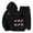 Black, variant on CPNG Girls 2 Piece Outfits Football Bow Print Long Sleeve Hoodie with Matching Jogger Pants Kids Loose Casual Sweatsuit Set