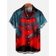 thumbnail image 3 of Camisas hawaianas vintage con estampado 3D de monstruo gorila para hombre, camisetas holgadas de verano de manga corta para playa de gran tamaño para hombre, 3 of 4