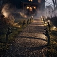 thumbnail image 5 of 5 Pcs Black Acrylic Skeleton Hand Yard Stakes, Halloween Creepy Ground Insert Decor for Garden Graveyard Outdoor Party Decoration, 5 of 7