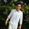 thumbnail image 4 of Hanes T-Shirts à Manches Longues Col Rond ComfortSoft pour Hommes, Lot de 4, 2TG, Noir, 4 of 6