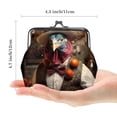 thumbnail image 2 of Turkey Stylish and Compact Slim Wallet with Coin Pouch - 0.7 Microfiber Zinc Alloy Jaws - 4.3x4.7 in/11x12 cm - Durable and Functional Design - for Organizing Your Essentials, 2 of 7