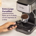 thumbnail image 5 of Mr. Coffee 4-Shot Steam Espresso Machine, Cappuccino Maker, and Latte Maker with Glass Carafe, 5 of 10