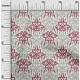 thumbnail image 1 of oneOone Cotton Silk Fabric Swirl & Paisley Ikat Printed Craft Fabric BTY 42 Inch Wide, 1 of 4