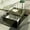 Black, variant on Rectangular Luxury Desk - Built - in Refrigerator & Power Sockets - Coffee Table Use - Store Drinks & Charge Electronics