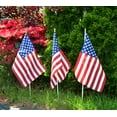 thumbnail image 5 of 12x18in Printed Polycotton Betsy Flags American Stick Flag, 2-pack, 5 of 5