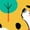 YELLOW, variant on - Collage of Dalmatian Family Short Sleeve Graphic T-Shirt