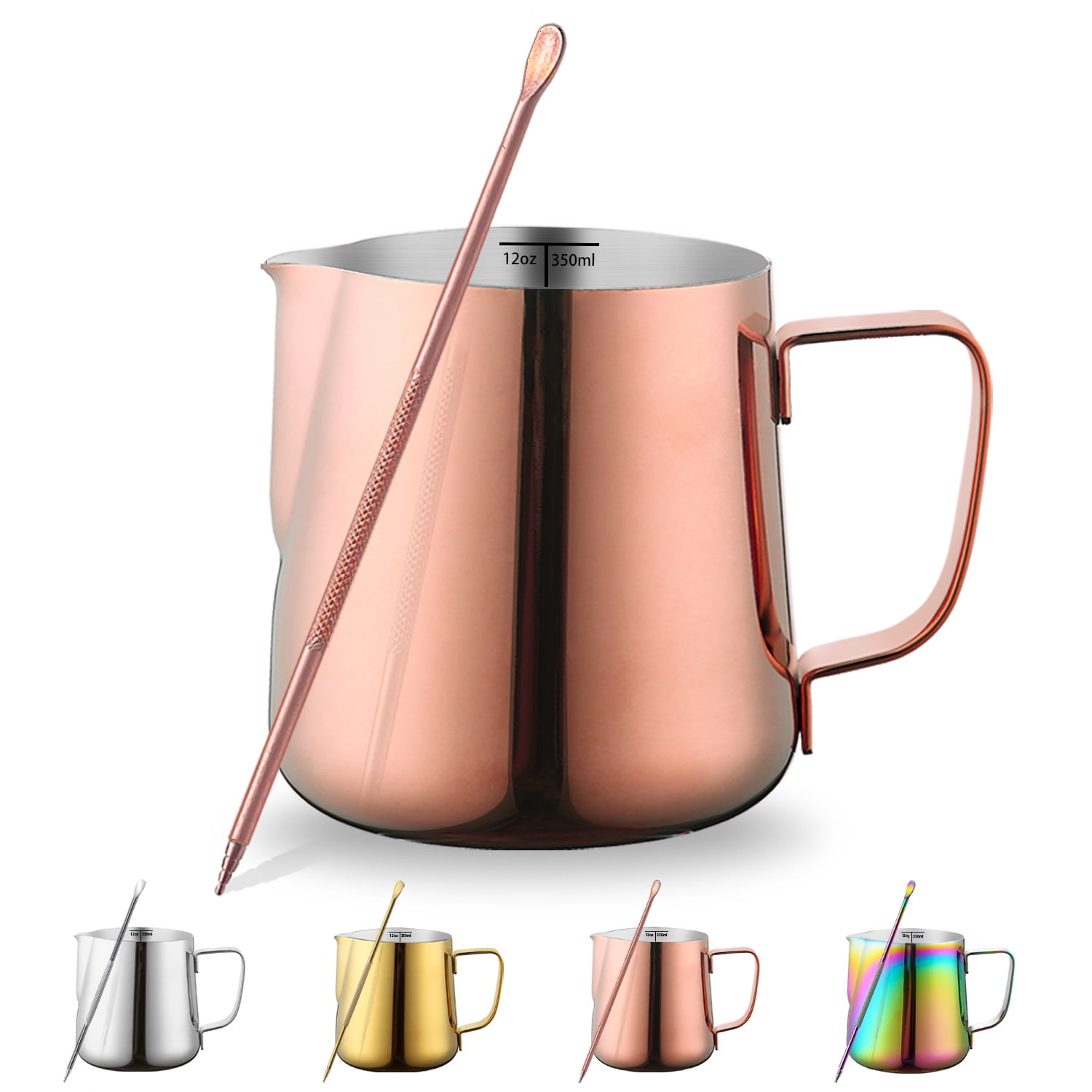Rose Gold Frother / battery-operated – Oakland Tea Co