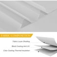 thumbnail image 4 of Cordless Zebra Blinds Dual Layer Roller Blinds (” W x ” H ) Stop Roller Blinds for Doors Light Filtering Sheer Shades for Home Light Control for Day and Night, 4 of 7