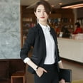 Nonironing Dress Women‘s Suit 2024 Spring Season New Korean Style