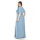 thumbnail image 3 of Vestido largo con abertura Roman Fashion / Tallas Extras, 2010 (Azul claro) azul 40, 3 of 6