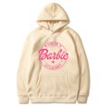 thumbnail image 1 of Barbie Let S Go Printed Pattern Ebay Plus Fleece Sweatshirt Hoodie, 1 of 2