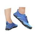thumbnail image 3 of KANG Fashion Men's & Women's Outdoor River Trekking Shoes, Breathable Mesh Water Shoes, Non- All-Terrain Sneakers for the Beach, Fitness, Cycling, and Athleisure Blue 42, 3 of 6