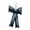 Black Keychain, variant on Stylish Bowknot Keyring Mobile Phone Accessory Cute Pearl Bows Pendant Backpack Decorations Bag Charm for Handbag Wallet