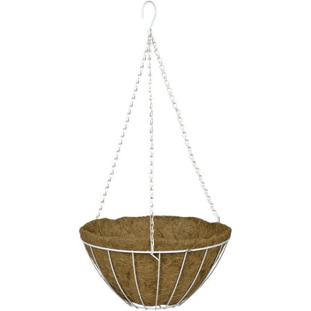 CobraCo HGB12-W 12 in. Growers Style Hanging Basket - White