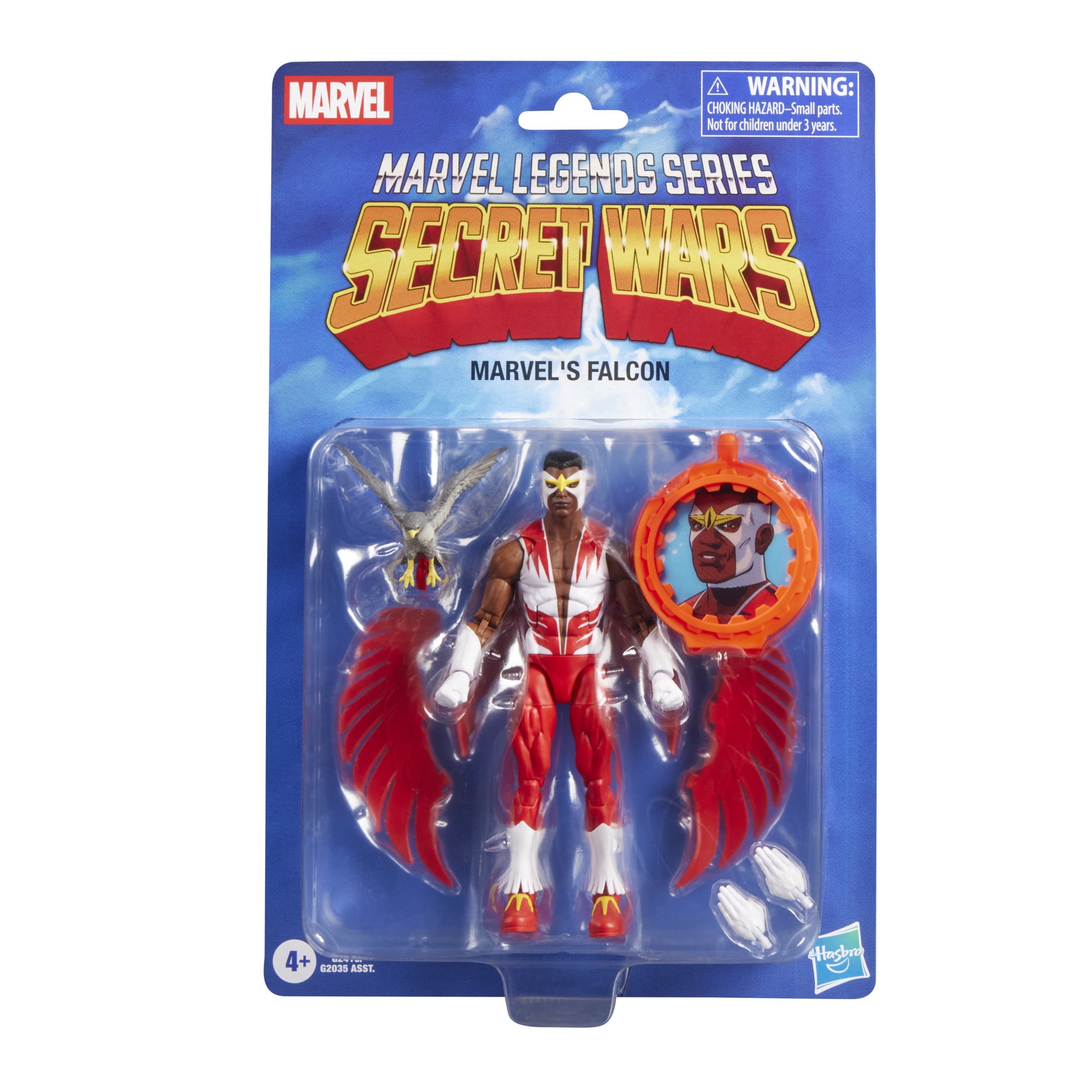 Marvel Legends Series Secret Wars Marvel's Falcon, Retro Captain