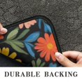 thumbnail image 6 of Pioneer Flower Floral Print Pattern Door Rugs,Washable Non Slip Door Mats Indoor,Decorative Door Mats,Entry Mat Indoor for Entrance,Bedroom,Kitchen,Bathroom,30"x17", 6 of 6
