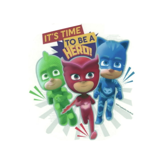 Whimsical Practicality's PJ Masks Edible Icing Image Cake Topper-8" Round or Larger