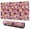 Halloween Cute Icons, variant on Long Mouse Pads for Desk,Halloween Cute Icons on Pink Pattern Desk Mats on Top Of Desks, Desk Mouse Pad Extra Large with 3mm Non-Slip Base and Stitched Edge for Gaming,Office,Work,Home 31.5"x11.8"