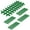Green-5pcs, variant on Tray Divider Resistant to High and Low Temperature Adjustable Candy Tray Divider Compatible with Harvest Right Freeze Dryer