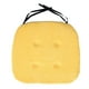thumbnail image 2 of Cojines para silla con corbatas Cojines para silla Cojín de silla cuadrado de algodón con amarres Cojines para asientos suaves amarillo Magideal Cojines para silla con corbatas, 2 of 7