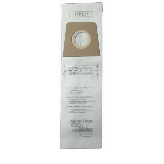 Royal Dirt Devil Type U Micro Allergen Vacuum Cleaner Bags by DVC Made in USA [ 9 Bags ]