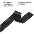 thumbnail image 4 of Unique Bargains 43.3' Non-Slip PU Tennis Racket Overgrip Tape Wraps with Hole Black 12 Pack, 4 of 7
