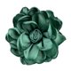 thumbnail image 2 of Broche de 10 cm para mujer, elegante, decorativo, de satén, con forma de horquilla. Verde, 2 of 9