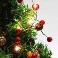 thumbnail image 1 of Christmas Pine Cones LED Fairy String Lights Bulbs Warm White Battery Operated Indoor Outdoor Decor for Xmas Tree Party, 1 of 7