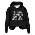 thumbnail image 3 of SIYUDAN Hoodies for Women Long Sleeve Pullover Sweatshirts for Women Baggy Hoodies Beige Clothes Fall Womens Clothes Comfy Clothes, 3 of 3