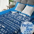 thumbnail image 2 of DAJU Male Nurse Blanket Funny Nurse Gifts for Men Murse Warm Soft Fuzzy Blanket for RN Retired Male Nurse Throw Blanket Blue(40*50inch), 2 of 5