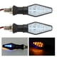 thumbnail image 1 of Señal de giro de motocicleta, 4 piezas, 12 LED, dos señales de giro, diseño revolucionario, 1 of 9