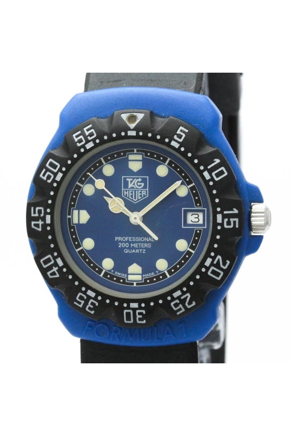 Pre-Owned TAG HEUER Formula 1 Plastic Rubber Quartz Unisex Sport 381.513 (Good)