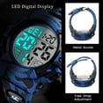 thumbnail image 3 of Watches for Man Digital Watches Waterproof Sport Watch with LED Backlight, Running Sports Digital Watch Gifts for Man Father's Day Gift, 3 of 6