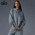 thumbnail image 4 of A-L-O classic fleece men's and women's hooded casual long sleeved sweatshirt, 4 of 10