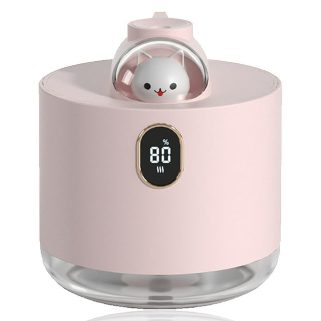 Humidificadores para dormitorio, humidificadores ultrasónicos de niebla fría de 500 ml para el hogar, guardería y plantas, humidificador de aire de llenado superior silencioso que dura, apagado