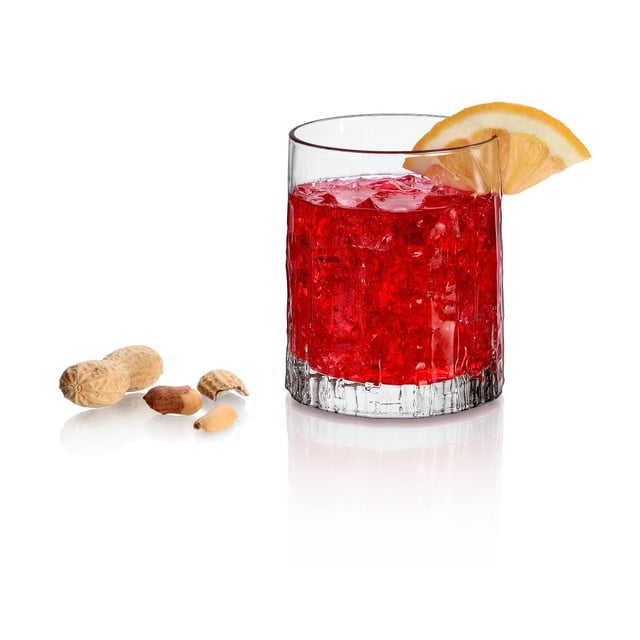 Juego de 6 Vasos de Vidrio Borgonovo 355 Ml Oak