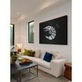 thumbnail image 4 of "Shrimp Formation" Painting Print on Brushed Aluminum, 4 of 5