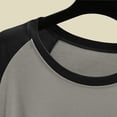thumbnail image 5 of Jesvior Unisex Long Sleeve Pajama Top Loose Solid Casual Home Wear Sleepwear Tee for Women Men, 5 of 6