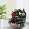 thumbnail image 4 of Home Ornament,Small Rockery Water Desktop Desktop Fountainwith Light Waterfall Decor Dependable Performance, 4 of 13