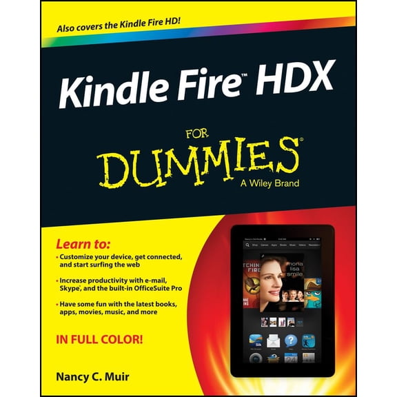 Pre-Owned Kindle Fire HDX For Dummies Paperback