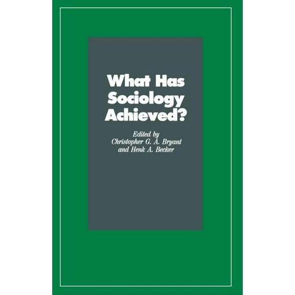 What Has Sociology Achieved?, (Paperback)